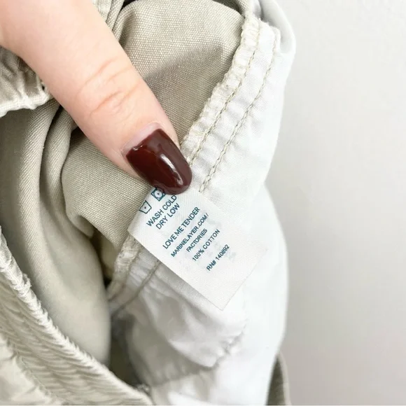 Marine Layer Khaki 6" Saturday Selvage Beach Short - Picture 5 of 7